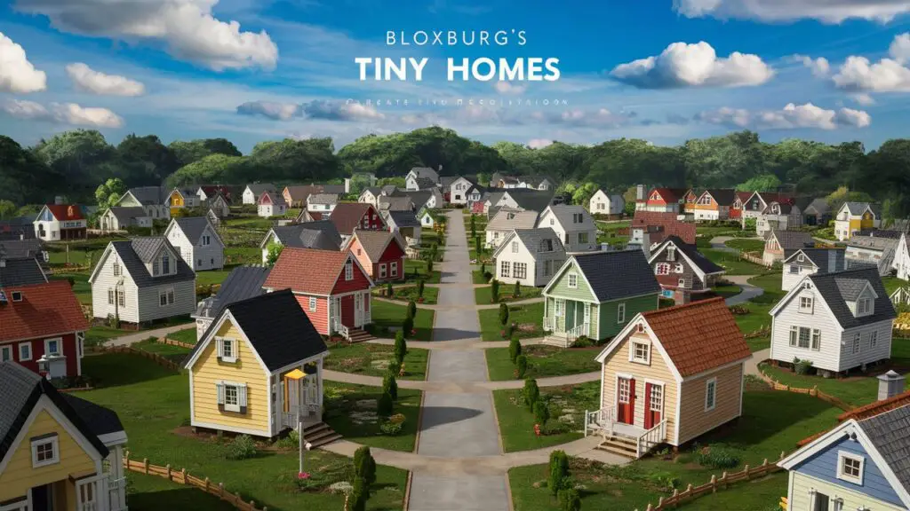 Tiny Homes Bloxburg