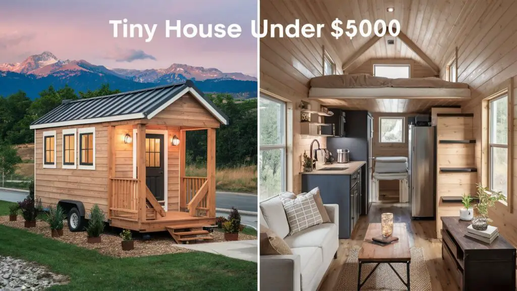 Tiny House Less Than $5000