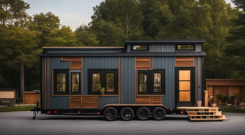 building a tiny house in Michigan