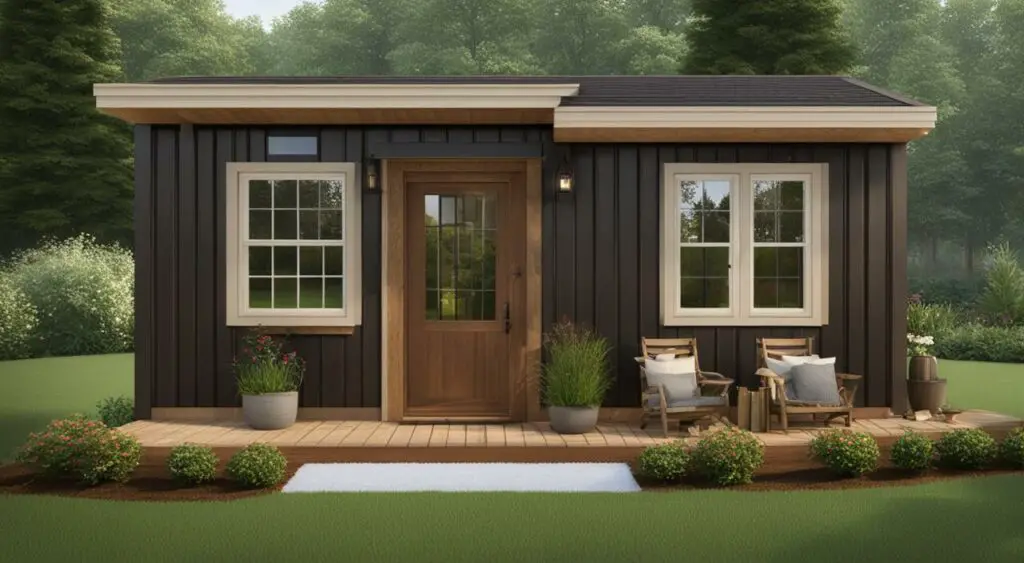 cottage-inspired tiny house