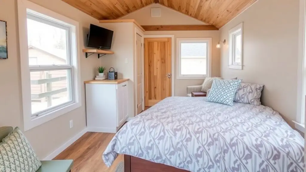 2 Bedroom Tiny Home Floor Plan