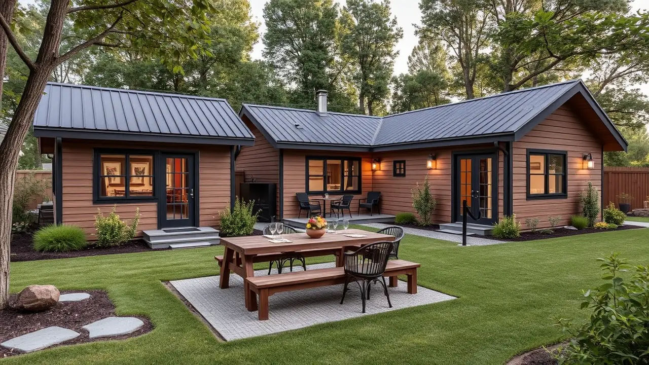 Backyard Guest Houses Moderm Desing and Setup